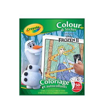 COLOUR & STICKER FROZEN 2