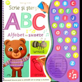Scrie si sterge. ABC Alfabet cu sunete