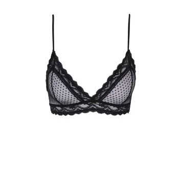 Sutien negru Y.A.S Ivy cu dantela