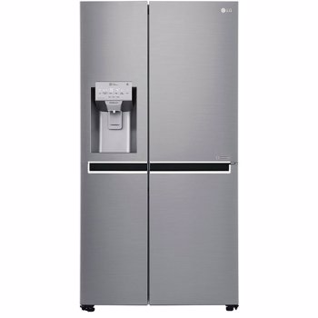 Side by side LG GSL961PZUZ 600 l Clasa A++ No Frost Dispenser apa Compresor Liniar Inverter WiFi Smart Diagnosis H 179 cm Argintiu GSL961PZUZ
