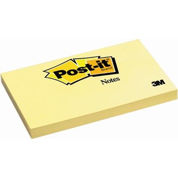 Post-it (R), galben 127x76 mm, 100 file