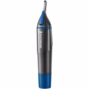 Trimmer pentru nas si urechi Remington Nano Series NE3850, 2 capete, trimmer rotativ, varfuri rotunjite, Negru
