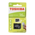 Card de memorie microSDHC Toshiba, M203, 16 GB, Class 10, + adaptar SD