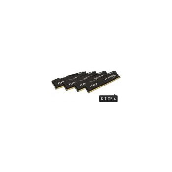 Memorie HyperX Fury Black 16GB Kit 4x4GB DDR4 2400MHz CL15