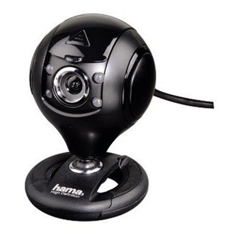 Camera Web HAMA HD "Spy Protect" 53950, 1280 x 1024 pixeli, negru