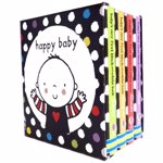 Set carti "Baby's very first black and white little library", nastere+, Usborne