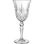 Set 6 pahare cu picior de vin Rcr Crystal, Melodia ,21 cl