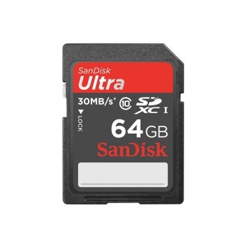 SanDisk Ultra SDXC 64GB UHS-I - Card de memorie 30MB/s SDSDU-064GB