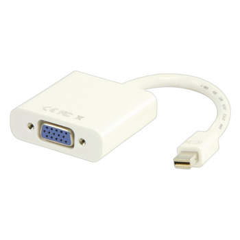 Adaptor Valueline Mini Displayport tata - VGA mama 0.20m alb vlmb37850w02