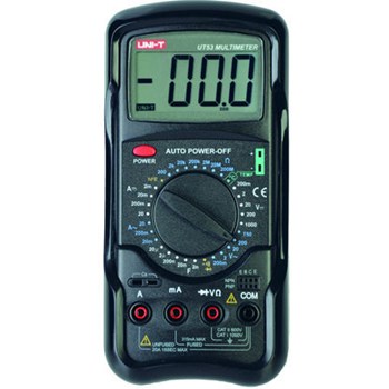 Multimetru UNI-T UT53, testare diode, masurare continuitate