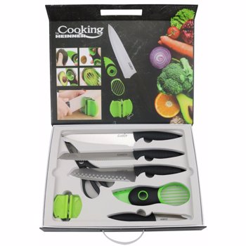 Set 8 piese Heinner HR-EVI-P08S Negru Inox