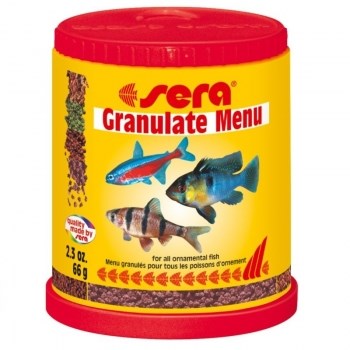 Hrana pentru Pesti Sera Granulate Menu 150 ml