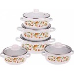 Set gatit Emailat cu 10 piese vn-e-c533