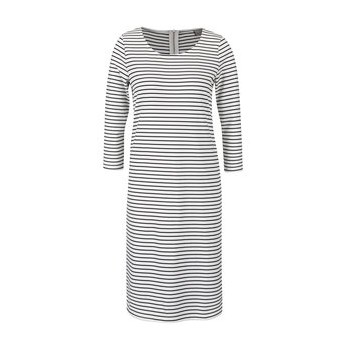 Rochie negru & alb VERO MODA Vigga cu model in dungi
