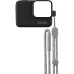 Husa de silicon + Snur reglabil GO PRO Sleeve, negru
