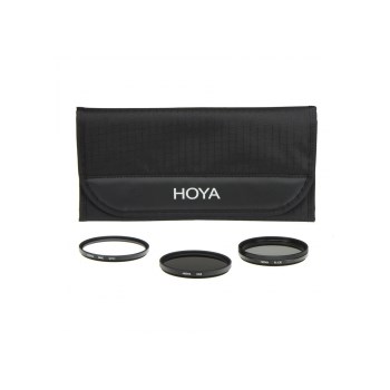 Set filtre Hoya Digital UV HMC + Polarizare Circulara + ND x8 43 1048377