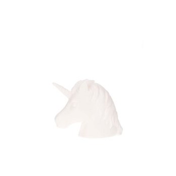 Suport pentru agrafe crem cu magnet in forma de unicorn Mustard