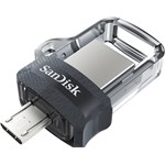 Memorie USB SanDisk Ultra Dual Drive 256 GB, viteza pana la 150MB/s, USB 3.0