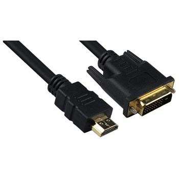 Cablu HDMI - DVI MYRIA MY8708, 1.8m, negru