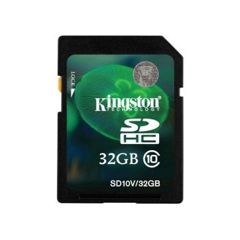 Card de memorie Kingston SDHC, 32GB, Class 10, UHS-I