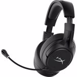 Casti gaming wireless HyperX Cloud Flight S, 7.1 surround, incarcare Qi, Negru