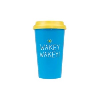 Cana de calatorie Happy Jackson Wakey Wakey - albastru
