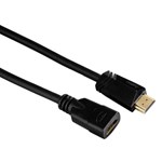 Cablu prelungitor HDMI HAMA 122110, 3m, negru
