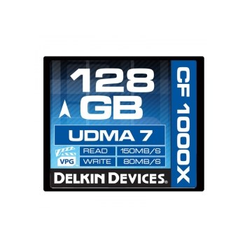 Delkin CF 128GB 1000X - card de memorie UDMA 7