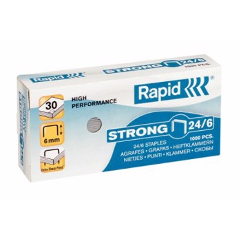 Capse Rapid Strong 24/6, 1000 buc/cutie
