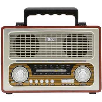 Radio portabil retro Sal RRT 3B MP3 SD USB Bluetooth 3 benzi rrt 3b