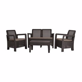 Keter Set mobilier gradina Curver Tarifa, maro