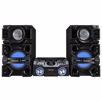 Panasonic Minisistem audio Hi-Fi SC-MAX4000EK, CD Player, Tuner FM, Airquaqe Bass, Max Jukebox, Max DJ Station, Bluetooth, NFC, 2400W, 2 GB, USB, Negru