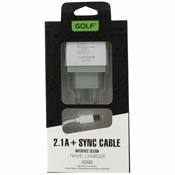 Incarcator USB Golf VOIAJ U2SET Micro USB Alb ipincvoiaj2m