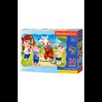 Puzzle 20 Maxi. Three Little Pigs