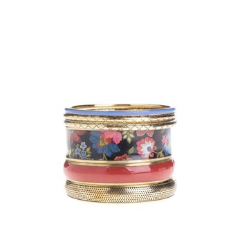 Set de 6 bratari fixe multicolore Desigual Caribou