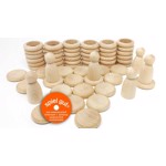 GRAPAT Nins, rings & coins Natural Wood