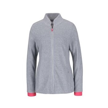 Bluza sport gri melanj M&Co cu guler tunica