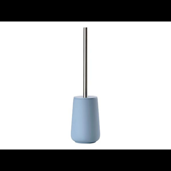 Perie de toaleta cu suport din portelan Nova Bleu 331865, Ø10,3xH37 cm, Zone Denmark