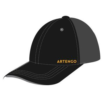 Șapcă Tenis TC900 Mărimea 58 Negru-Gri ARTENGO