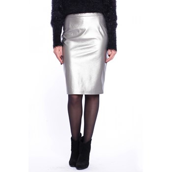 Fusta casual dama Brise argintie