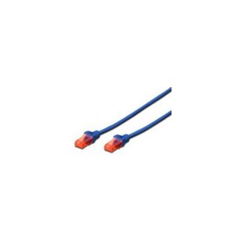 Cablu UTP Digitus Premium Patchcord Cat 6 2m Albastru