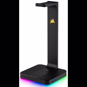 Stand Casti Corsair Premium ST100 RGB 7.1 Surround Black ca-9011167-eu