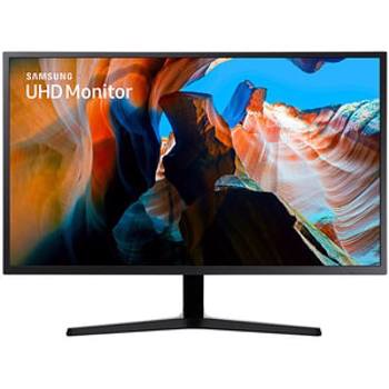 Monitor VA LED Samsung 31.5" LU32J590UQUXEN, Ultra HD (3840 x 2160), HDMI, DisplayPort, 4 ms (Negru)