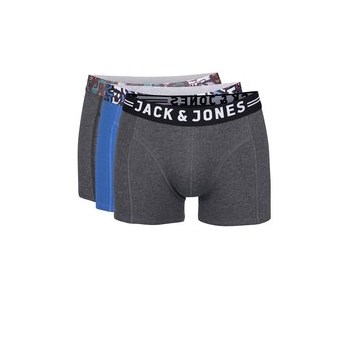 Set de 3 boxeri albastri & gri Jack & Jones Norwich