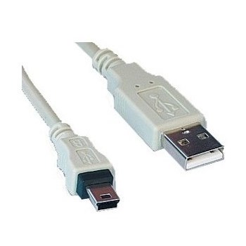 Cablu de date Gembird mini USB - USB, 0.75m, Bulk