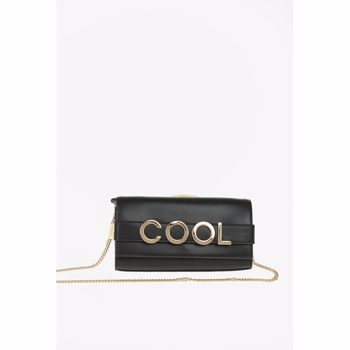 Michael Kors Leather BELLAMIE Clutch with Shoulder Chain Culoarea BLACK BM7901581