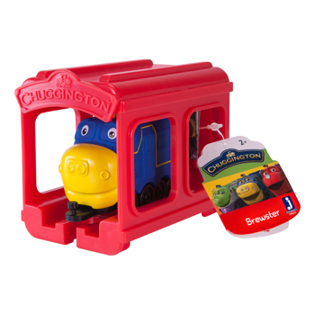 Masinute / Set locomotiva si garaj Chuggington - Brewster