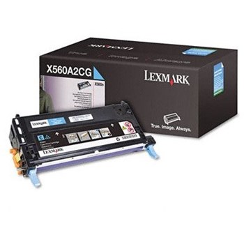 Toner, cyan, LEXMARK X560A2CG
