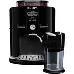 Espressor automat Krups Latte'Express EA829810, 1450 W, 15 bari, Râşniţă de cafea metalică, 1.7 L, Display LCD, Recipient lapte, Negru