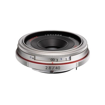 Pentax Ricoh 40mm F2.8 DA HD Limited - argintiu
